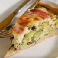 Spruitjestaart met bacon